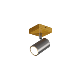Σποτ Trio Lighting GU10 Νίκελ Ματ Μεταλλικό 812400107
