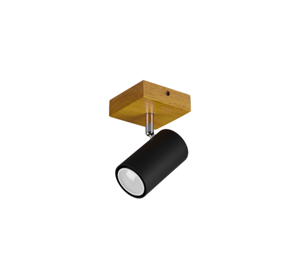 Σποτ Trio Lighting   GU10 Μαύρο Ματ Μεταλλικό    812400132