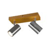 Σποτ Trio Lighting   2xGU10 Νίκελ Ματ Μεταλλικό    812400207