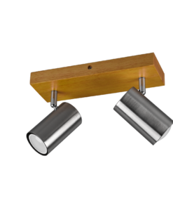 Σποτ Trio Lighting 2xGU10 Νίκελ Ματ Μεταλλικό 812400207
