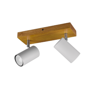 Σποτ Trio Lighting   2xGU10 Λευκό Ματ Μεταλλικό    812400231