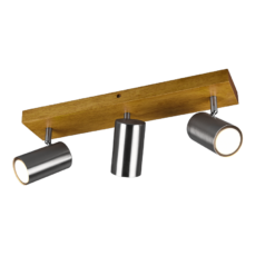 Σποτ Trio Lighting 3xGU10 Νίκελ Ματ Μεταλλικό 812400307