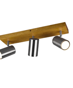 Σποτ Trio Lighting 3xGU10 Νίκελ Ματ Μεταλλικό 812400307