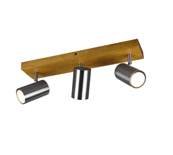 Σποτ Trio Lighting   3xGU10 Νίκελ Ματ Μεταλλικό    812400307