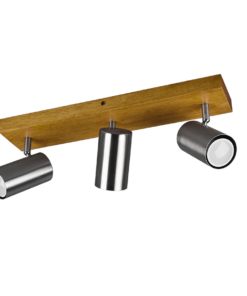 Σποτ Trio Lighting 3xGU10 Νίκελ Ματ Μεταλλικό 812400307