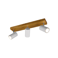 Σποτ Trio Lighting 3xGU10 Λευκό Ματ Μεταλλικό 812400331