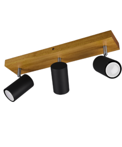 Σποτ Trio Lighting 3xGU10 Μαύρο Ματ Μεταλλικό 812400332