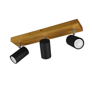 Σποτ Trio Lighting   3xGU10 Μαύρο Ματ Μεταλλικό    812400332