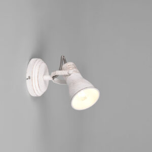 Φωτιστικό Spot Trio Lighting STEAM  1x E14 Λευκό Αντικέ Μεταλλικό   – 813400127