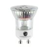 GloboStar® 76009 Σποτ LED GU10 MR11 4W 300lm 120° AC 85-265V με Λευκό Γαλακτερό Γυαλί Κόκκινο – 2 Χρόνια Εγγύηση