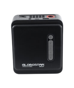 GloboStar® 81490 Φορητή Επαναφορτιζόμενη Ψηφιακή Τρόμπα – Κομπρέσορας Αέρος Αυτοκινήτου & Μοτοσυκλέτας – με Οθόνη LCD & Ενσωματωμένη Επαναφορτιζόμενη Μπαταρία Λιθίου 7800 mAh – Πίεση Αέρος Max 150 PSI – 5 Προγράμματα – Φακό LED – Power Bank με έξοδο USB 2.0 – Φορτιστή Αυτοκινήτου – Μ11.5 x Π5 x Υ13cm – 3 Χρόνια Εγγύηση
