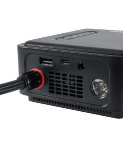 GloboStar® 81490 Φορητή Επαναφορτιζόμενη Ψηφιακή Τρόμπα – Κομπρέσορας Αέρος Αυτοκινήτου & Μοτοσυκλέτας – με Οθόνη LCD & Ενσωματωμένη Επαναφορτιζόμενη Μπαταρία Λιθίου 7800 mAh – Πίεση Αέρος Max 150 PSI – 5 Προγράμματα – Φακό LED – Power Bank με έξοδο USB 2.0 – Φορτιστή Αυτοκινήτου – Μ11.5 x Π5 x Υ13cm – 3 Χρόνια Εγγύηση