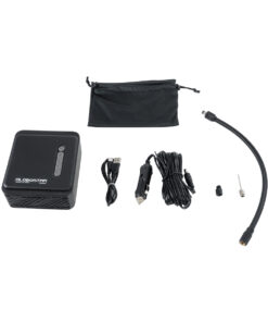 GloboStar® 81490 Φορητή Επαναφορτιζόμενη Ψηφιακή Τρόμπα – Κομπρέσορας Αέρος Αυτοκινήτου & Μοτοσυκλέτας – με Οθόνη LCD & Ενσωματωμένη Επαναφορτιζόμενη Μπαταρία Λιθίου 7800 mAh – Πίεση Αέρος Max 150 PSI – 5 Προγράμματα – Φακό LED – Power Bank με έξοδο USB 2.0 – Φορτιστή Αυτοκινήτου – Μ11.5 x Π5 x Υ13cm – 3 Χρόνια Εγγύηση