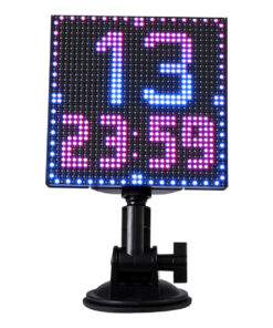 GloboStar® 81501 LED Scrolling Display 32×32 Pixel – Κυλιόμενη Ψηφιακή Πινακίδα / Επιγραφή Μονής Όψης P10 LED SMD DC 12V USB – Λειτουργία μέσω Wi-Fi με Εφαρμογή APP – IP20 – Μ13.2 x Π4 x Υ25cm – Πολύχρωμο RGBW – 1 Χρόνο Εγγύηση