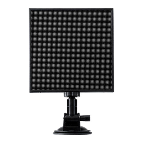 GloboStar® 81502 LED Scrolling Display 64x64 Pixel - Κυλιόμενη Ψηφιακή Πινακίδα / Επιγραφή Μονής Όψης P10 LED SMD DC 12V USB - Λειτουργία μέσω Wi-Fi με Εφαρμογή APP - IP20 - Μ17.5 x Π4 x Υ30.5cm - Πολύχρωμο RGBW - 1 Χρόνο Εγγύηση