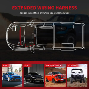 GloboStar® 81503 Ψηφιακό Πάνελ Ελέγχου Φωτισμού DIY Bluetooth για Οχήματα με 8 Διακόπτες On/Off DC 12-24V Max 1200W 60A Αδιάβροχο IP65 Μ12 x Π7 x Υ1.5cm – 2 Χρόνια Εγγύηση