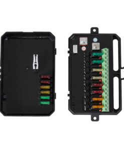 GloboStar® 81503 Ψηφιακό Πάνελ Ελέγχου Φωτισμού DIY Bluetooth για Οχήματα με 8 Διακόπτες On/Off DC 12-24V Max 1200W 60A Αδιάβροχο IP65 Μ12 x Π7 x Υ1.5cm – 2 Χρόνια Εγγύηση