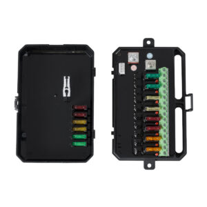 GloboStar® 81503 Ψηφιακό Πάνελ Ελέγχου Φωτισμού DIY Bluetooth για Οχήματα με 8 Διακόπτες On/Off DC 12-24V Max 1200W 60A Αδιάβροχο IP65 Μ12 x Π7 x Υ1.5cm – 2 Χρόνια Εγγύηση