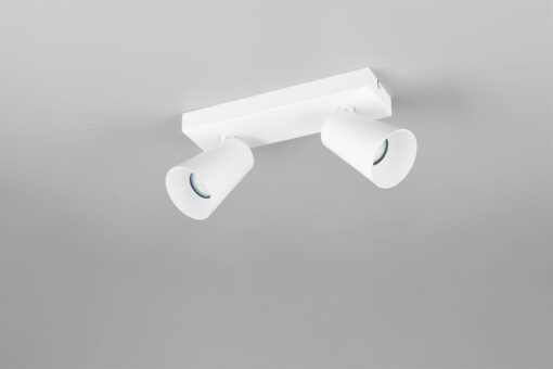 Πολύφωτο Σποτ Οροφής 2xGU10 Λευκό Trio Lighting – 817100231