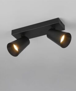 Πολύφωτο Σποτ Οροφής 2xGU10 Μαύρο Trio Lighting – 817100232