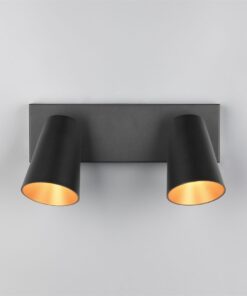 Πολύφωτο Σποτ Οροφής 2xGU10 Μαύρο Trio Lighting – 817100232