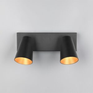 Πολύφωτο Σποτ Οροφής 2xGU10 Μαύρο Trio Lighting – 817100232