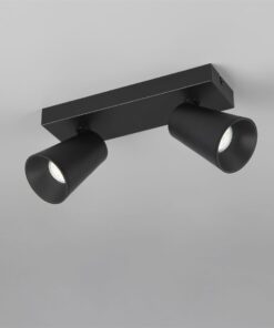 Πολύφωτο Σποτ Οροφής 2xGU10 Μαύρο Trio Lighting – 817100232