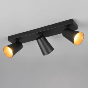 Πολύφωτο Σποτ Οροφής 3xGU10 Μαύρο Trio Lighting – 817100332