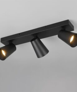 Πολύφωτο Σποτ Οροφής 3xGU10 Μαύρο Trio Lighting – 817100332