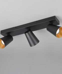 Πολύφωτο Σποτ Οροφής 3xGU10 Μαύρο Trio Lighting – 817100332