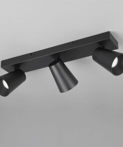 Πολύφωτο Σποτ Οροφής 3xGU10 Μαύρο Trio Lighting – 817100332