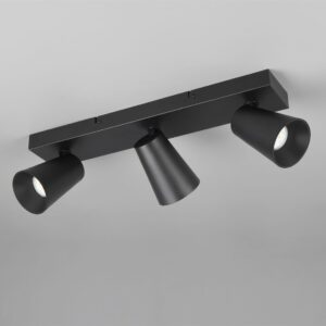 Πολύφωτο Σποτ Οροφής 3xGU10 Μαύρο Trio Lighting – 817100332