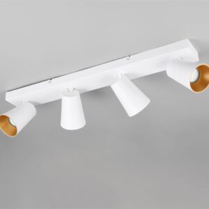 Πολύφωτο Σποτ Οροφής 4xGU10 Λευκό Trio Lighting – 817100431