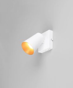 Φωτιστικό Σποτ Τοίχου/Οροφής Λευκό Ματ SHARP 1xGU10 με Διακόπτη Trio Lighting – 817170131