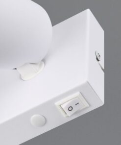 Φωτιστικό Σποτ Τοίχου/Οροφής Λευκό Ματ SHARP 1xGU10 με Διακόπτη Trio Lighting – 817170131