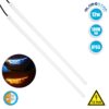 ΣΕΤ DRL – Σετ 2 ΕΛΑΣΤΙΚΑ – FLEXIBLE DRL + FLASH TURN LIGHT LED CREE COB 45cm 12W 1800lm 360° DC 12V Αδιάβροχα IP65 Πορτοκαλί – Ψυχρό Λευκό 6000K GloboStar® 81724