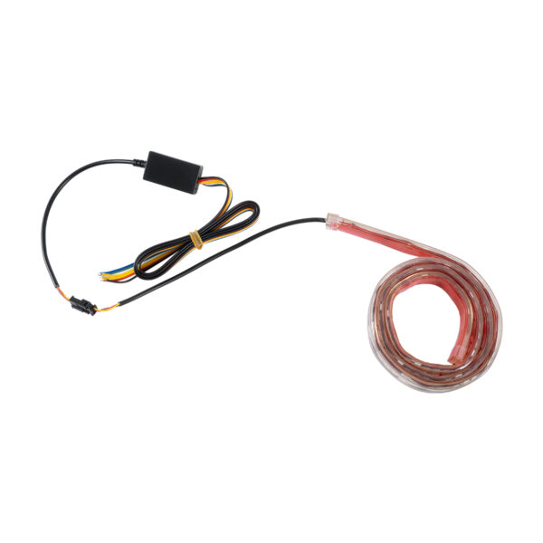 GloboStar® 81732 Car Backlit LED Strip Εύκαμπτη Ταινία 100cm Σήμανσης DRL Αυτοκινήτου 5 Προγραμμάτα Φωτισμού LED SMD 5050 7.6W DC 9-30V Αδιάβροχη IP65 RGB – 2 Χρόνια Εγγύηση