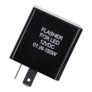 GloboStar® 81741 Flasher for LED – Ρελέ με 2 Pin για Λαμπτήρες LED Φλας DC 12V Από 0.1W έως 150W