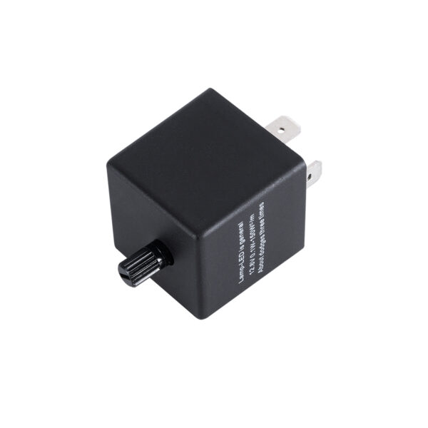 GloboStar® 81742 Flasher for LED – Ρελέ με 3 Pin για Λαμπτήρες LED Φλας DC 12V Από 0.24W έως 240W