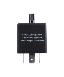 GloboStar® 81742 Flasher for LED – Ρελέ με 3 Pin για Λαμπτήρες LED Φλας DC 12V Από 0.24W έως 240W