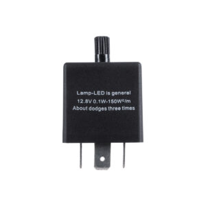 GloboStar® 81742 Flasher for LED – Ρελέ με 3 Pin για Λαμπτήρες LED Φλας DC 12V Από 0.24W έως 240W
