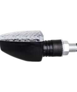 GloboStar® 81751 ΣΕΤ 2 x Φλάς Μοτοσυκλέτας Universal Triangle LED Diode 5W DC 12V Πορτοκαλί Αδιάβροχα IP65