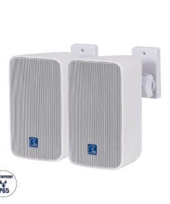 GloboStar® FDB ES104WT 98001 Facilities Speaker – Παθητικό Ηχείο Εγκαταστάσεων Επιτοίχιο με Μετασχηματιστή 100V & 16Ω – 40W RMS (160W Peak) – 1 x 4″ Inches LF & 1 x 0.8″ Inches HF – Αδιάβροχο IP65 – Λευκό – Μ14.1 x Π17 x Υ23cm – Ζεύγος