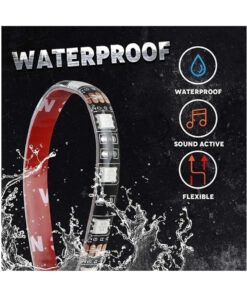 GloboStar® 81841 Car Underbody LED Tube Kit DC 12V 72W με Ασύρματο Χειριστήριο IR Αδιάβροχο IP68 Πολύχρωμο RGB