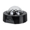 GloboStar® 81844 Φορητό Διακοσμητικό Φωτιστικό Ειδικών Φωτορυθμικών Εφέ PARTY Disco LED 3W DC 5V 300mAh Επαναφορτιζόμενο – Sound Activated – Καλώδιο Τροφοδοσίας USB – Βάση με Μαγνήτη – Πολύχρωμo RGB IP20 Μ7.5 x Π7.5 x Υ4.5cm
