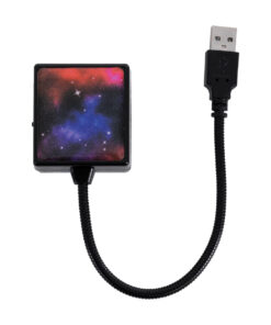 GloboStar® 81847 Διακοσμητικό Φωτιστικό Ειδικών Φωτορυθμικών Εφέ PARTY Disco LASER DC 5V με Καλώδιο Τροφοδοσίας USB Μπλέ Κόκκινο IP20 Μ26.5 x Π4.5 x Υ2.5cm