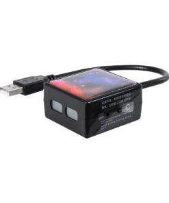 GloboStar® 81847 Διακοσμητικό Φωτιστικό Ειδικών Φωτορυθμικών Εφέ PARTY Disco LASER DC 5V με Καλώδιο Τροφοδοσίας USB Μπλέ Κόκκινο IP20 Μ26.5 x Π4.5 x Υ2.5cm