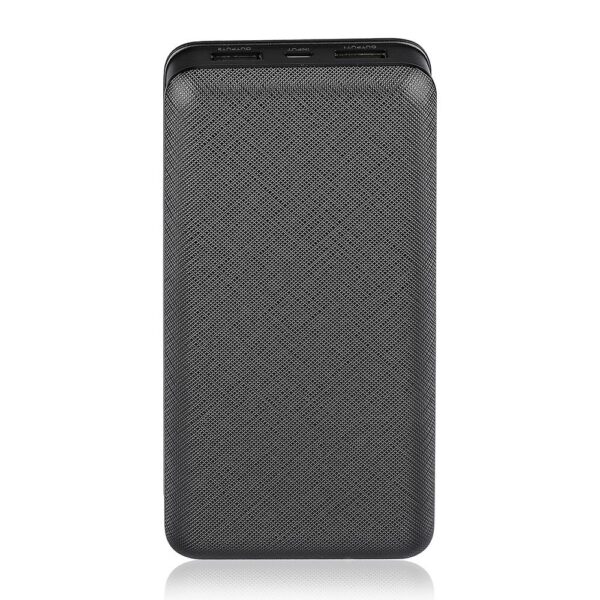 Power Bank 20000mAh με 2 Θύρες USB Μάυρο V-TAC – 8190