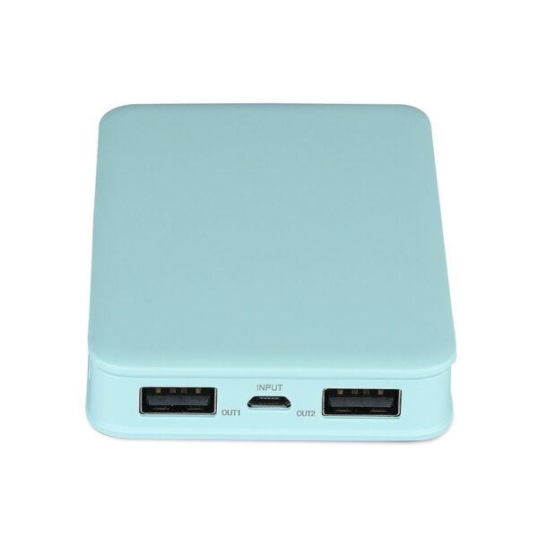 Power Bank 5000mAh με 2 Θύρες USB Μπλε V-TAC – 8195
