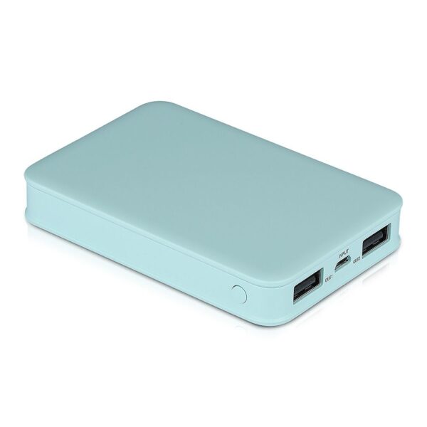 Power Bank 5000mAh με 2 Θύρες USB Λευκό V-TAC - 8191